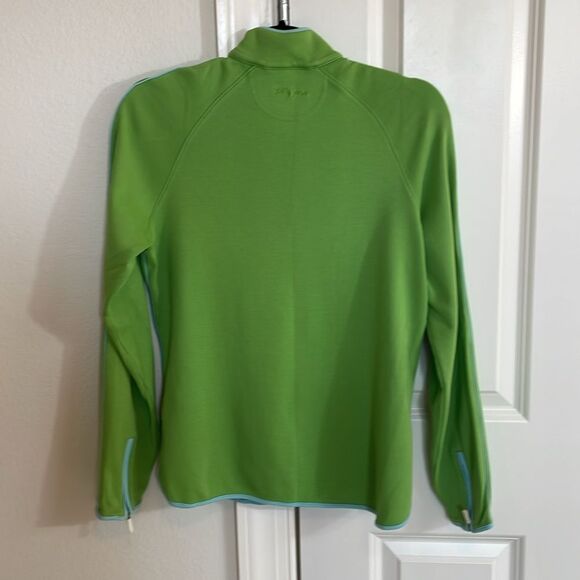 Bobby Jones Green Half-Zip Pullover - Picture 4 of 5